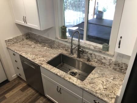 Kitchen Remodeling Project With Granite Countertops